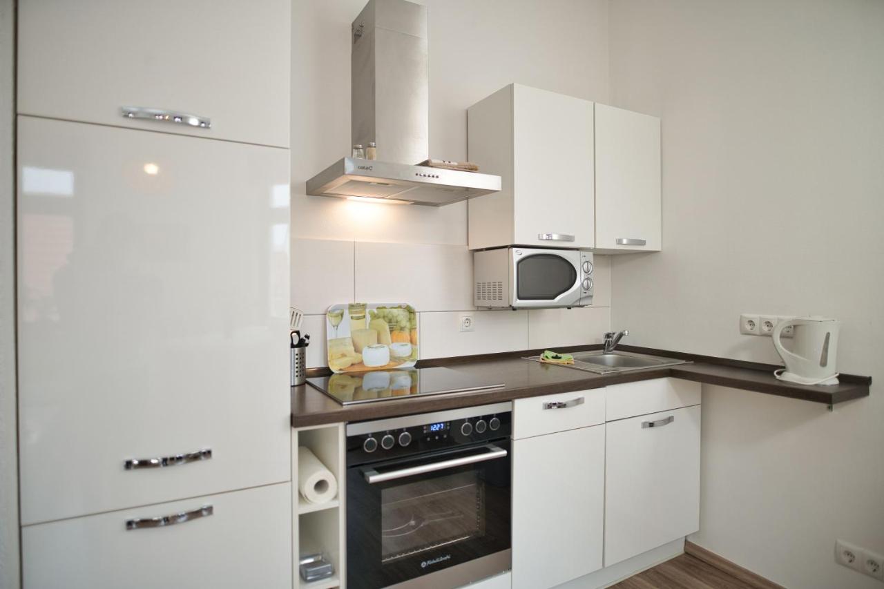 Haus Steuerrad Apartment Stralsund Bagian luar foto